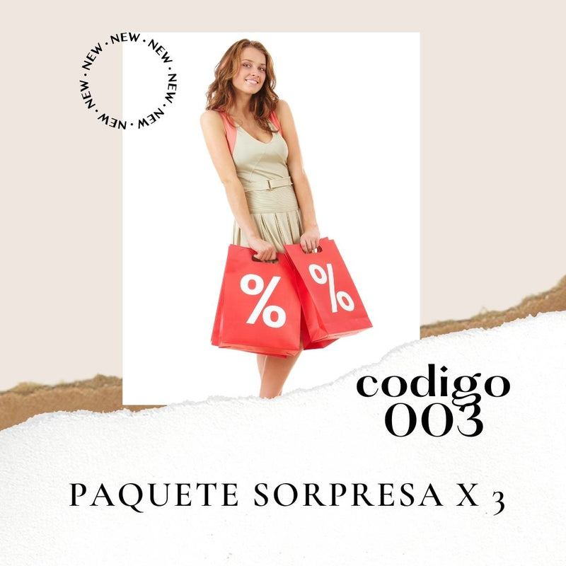 PAQ003 ROPA X3